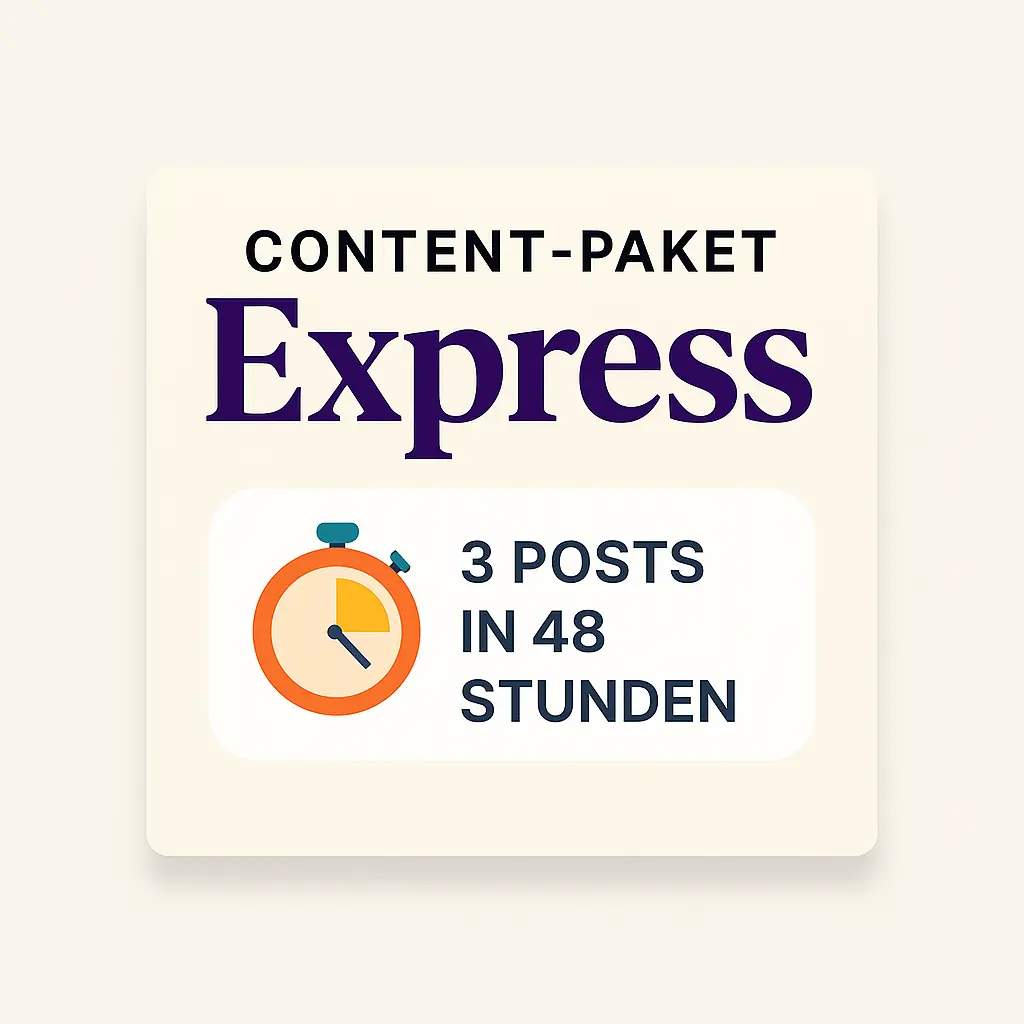 Mockup des digitalen Social Media Content Shops