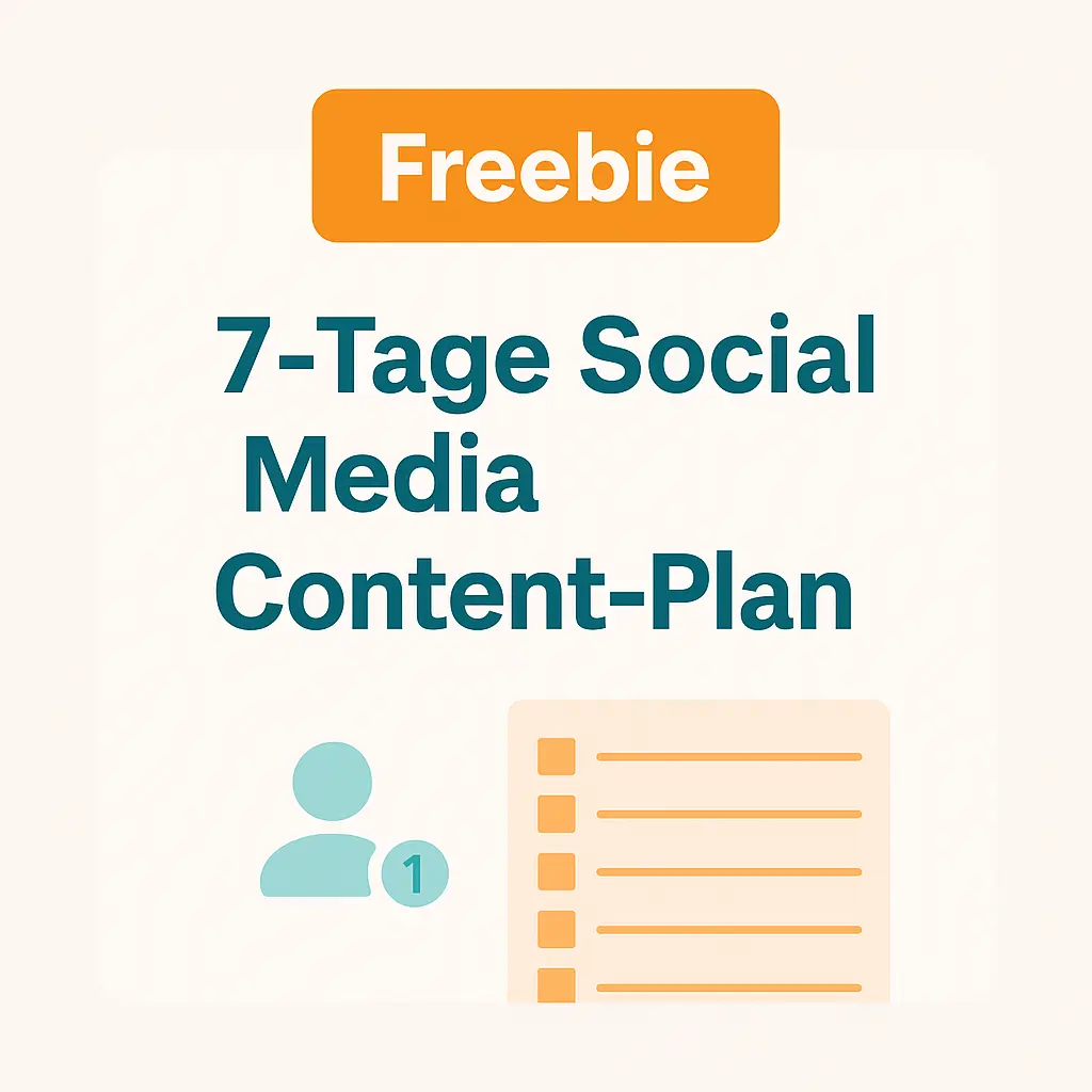 7-Tage Social Media Contentplan kostenlos downloaden